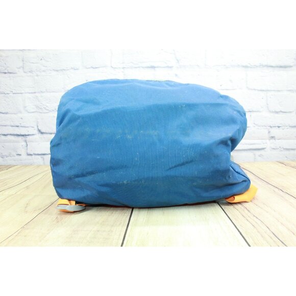 LL Bean Unisex Kid's Explorer Backpack 25L Colorblock Nylon Blue Yellow - Picture 7 of 11